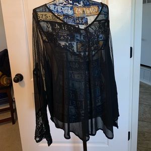 New Transparent Torrid Blouse